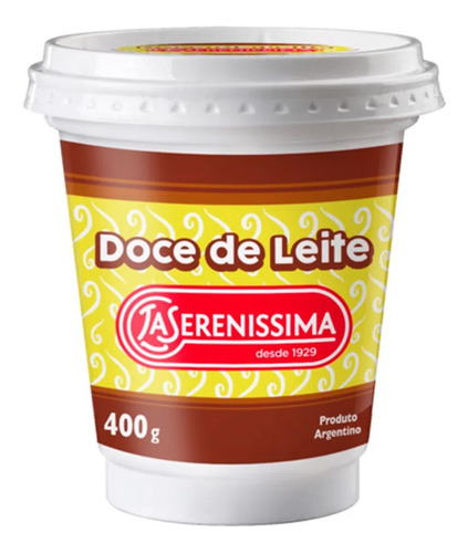 Kit 4 Unidades Doce De Leite La Serenissima 400g