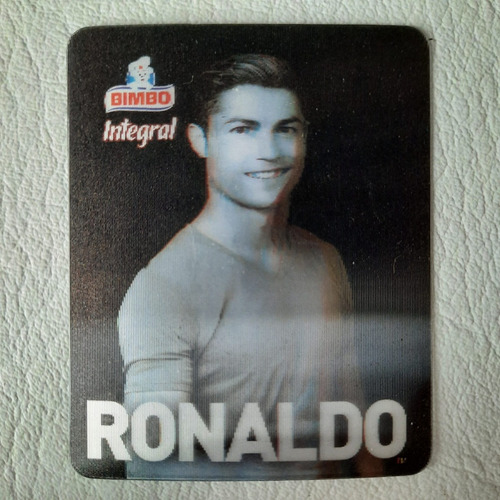 Tarjeta Cristiano Ronaldo Bimbo Año 2012 Estadistic 2004-05