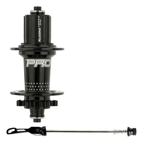 Maza Trasera Hassns Pro7 32h 6 Trinquete Supertronadora Negro