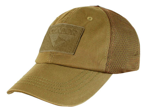 Condor Outdoor Gorra Tactica De Malla, Coyote Brown, Talla U