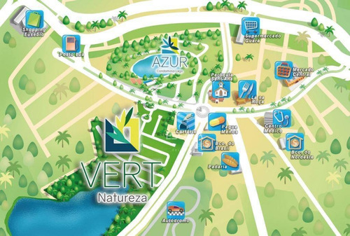 Lote À Venda, 452 M², Cond. Vert Natureza, Alto Padrão, Financia - Centro - Eusébio/ce - Te0299