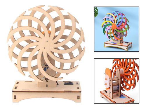 Rompecabezas 3d Modelo De Juguete De Experimento Científico