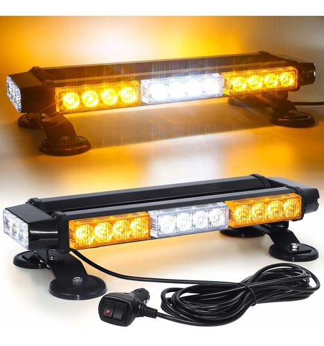 Linkitom Barra Luz Intermitente Led Estroboscopica Doble