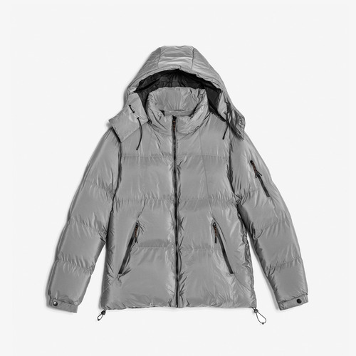 Campera Inflada Enki Grey