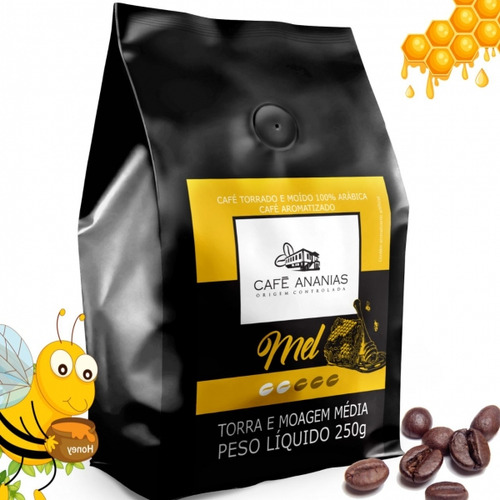 Café Ananias Torrado E Moído Aroma Mel 250g