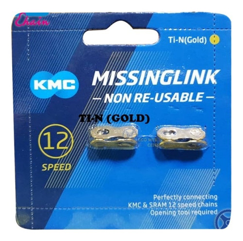 Eslabón De Cadena Kmc V9 Para 9 Velocidades Cl566r