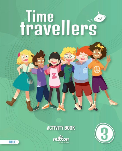 Libro Time Travellers 3 Blue Activity Book English 3 Prim...