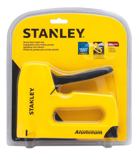 Imagen 3 de 6 de Engrapadora Uso Rudo Pesado Stanley Tr150