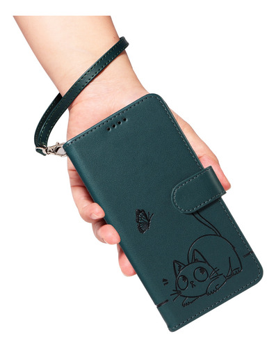 Funda De Piel Sintética De Alta Calidad Para Samsung J4 2018/j4 Plus/j6 2018/j6 Plus, Antivibración, Ranura, Soporte, Correa De Muñeca, Cartera