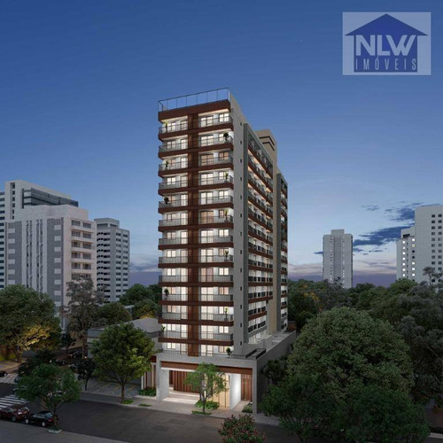 Studio Com 1 Dormitório À Venda, 24 M² Por R$ 305.700,00 - Campo Belo - São Paulo/sp - St0158