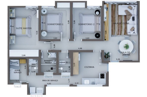 Imagem 17 de 17 de Apartamento Padrão Em São Paulo - Sp - Ap0474_rncr