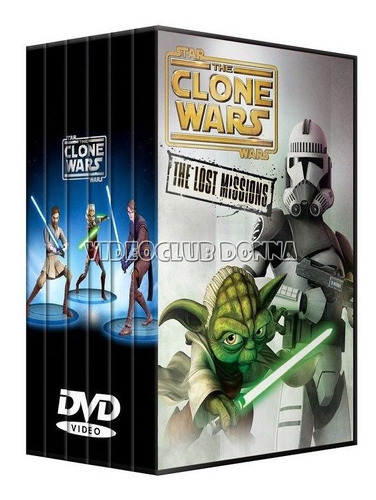 Star Wars Clone Wars La Guerra Los Clones 6 Temporadas Dvd