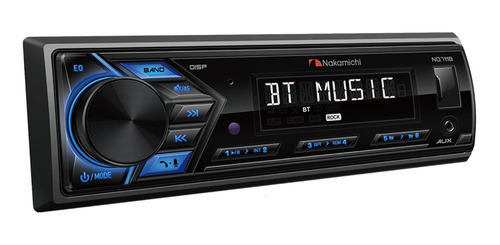 Imagen 2 de 4 de Estéreo para auto Nakamichi NQ711B con USB y bluetooth