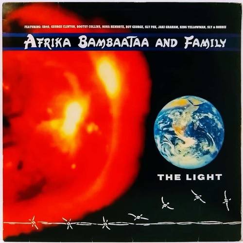 Afrika Bambaataa E Family The Light - Lp Disco De Vinil