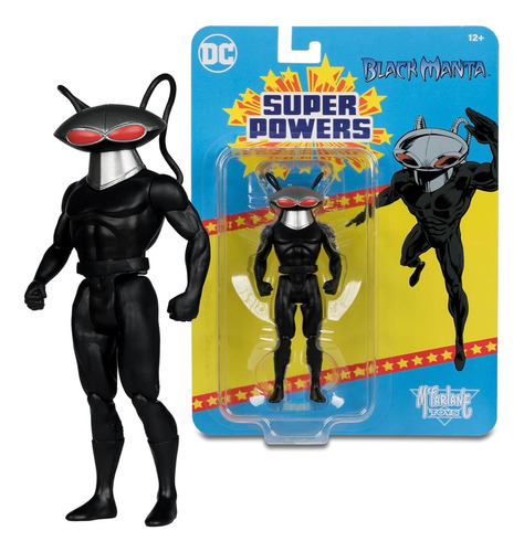Mcfarlane Dc Super Powers Figura Black Manta