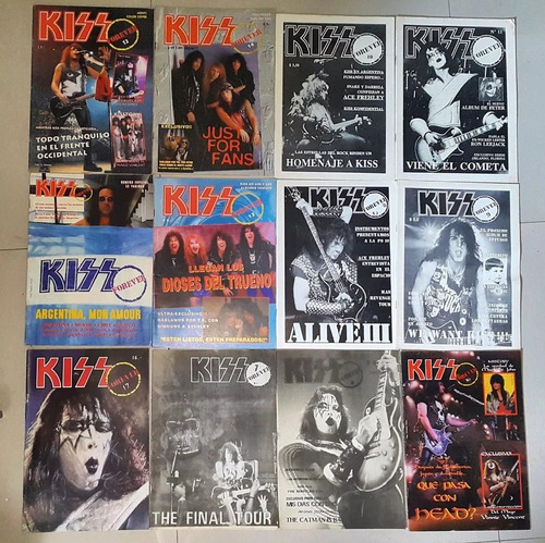 Lote 12x Revistas Kiss Forever Nuevas A Estrenar!