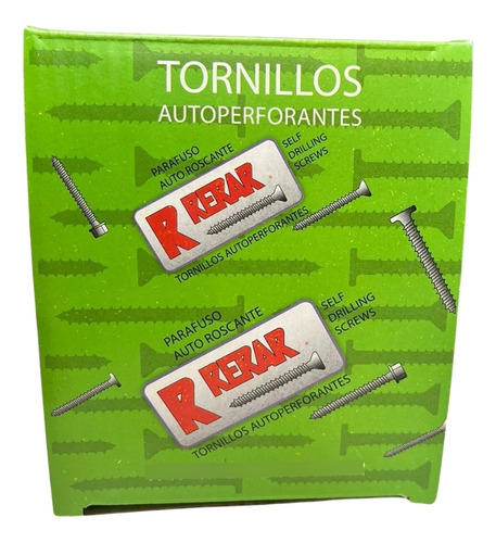 Tornillos Autoperforantes Chapa Y Perfil 14 X 2 Caja X 500