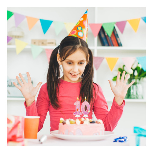 Jonesli Velas De Primer Cumpleaños, Toppers De Mariposa De Y
