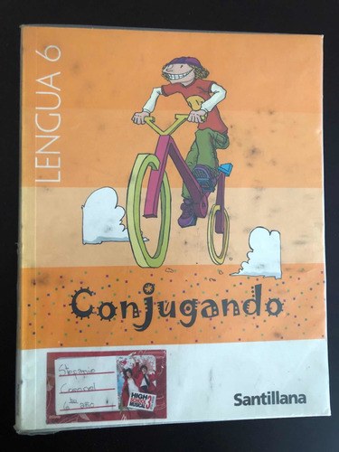 Libro Lengua 6 - Conjugando - Santillana - Muy Buen Estado