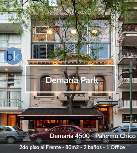 Demaria Park - Piso Frente A  Le Parc -  Expensas Incluidas!!