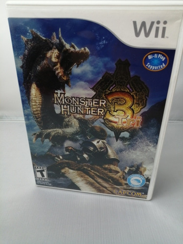 Monster Hunter 3 Nintendo Wii Original 