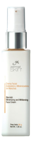 Crema Facial Aclaradora Anti-manchas Zermat Tipo de piel Todo tipo de piel