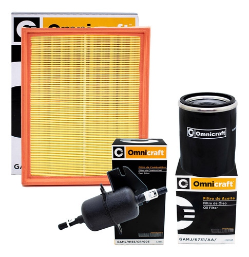 Kit Filtros Aire Aceite Comb Omnicraft Palio Siena