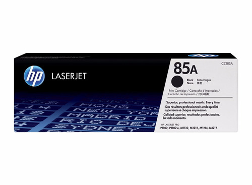 Cartucho Tóner Negro 85a Laserjet (ce285a), Hp Originales