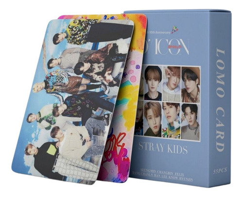 55 Photocards Stray Kids - Edición Dicon Dfesta