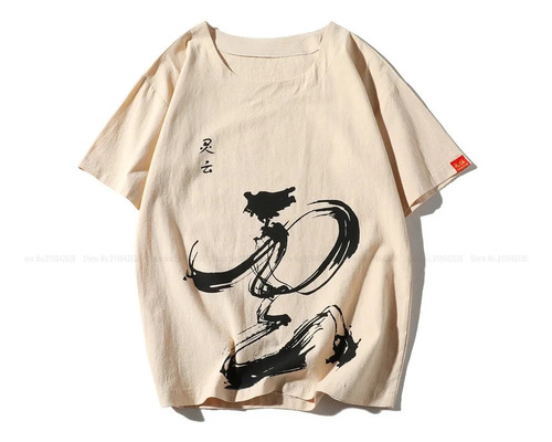 Camisetas Haoríes De Estilo Harajuku Japonés Para Hombre, De