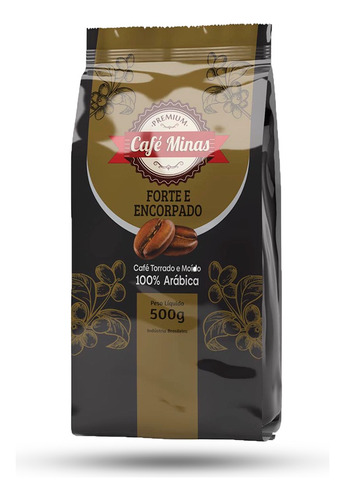 Café Forte E Encorpado 500g 100% Arábica Extraforte Minas