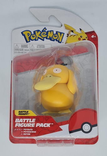 Pokemon Figura Original Psyduck Battle Figure Pack