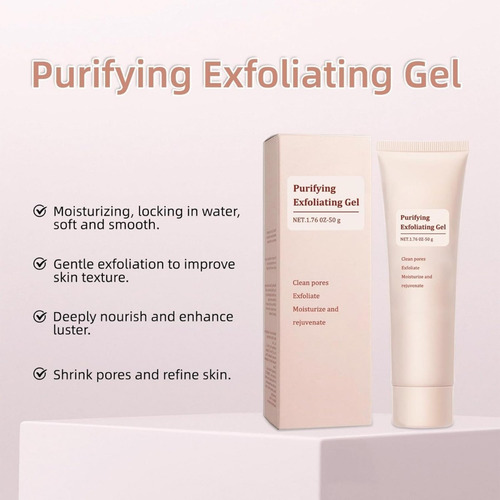 Gel Exfoliante Purificante, Gel Exfoliante Suave Para La Car