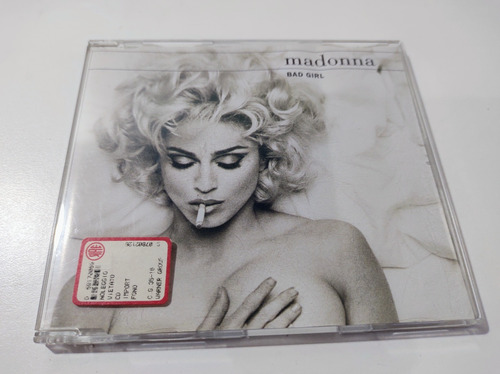 Madonna - Bad Girl - Cd Single Made In Germany 