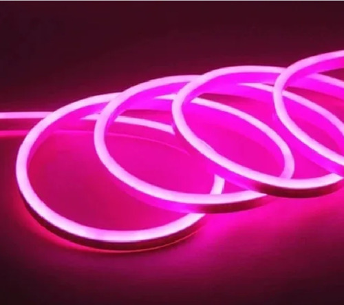 Fita Led Neon Flexível 5 Metros Prova D'agua Corte 2,5 Cm