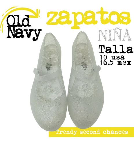 Zapato Ballerin Glitter Jelly Old Navy Niña La Segunda Bazar