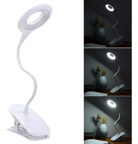 comprar Lampara De Escritorio Recargable Led Flexible Portátil Pinza