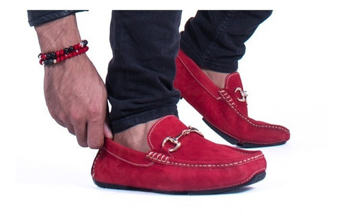 Mocasín Zapato De Hombre Zapato De Cuero Redn Envio Gratis