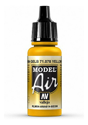 Pintura Acrílica , Amarillo Oro, 17ml