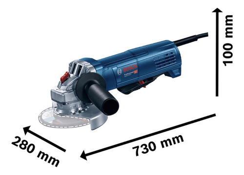 Esmeril Angular 5 Pulgadas Gws 9-125 P Bosch