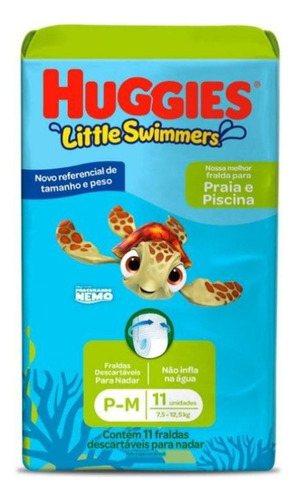 Fralda Huggies Little Swimmers Piscina Praia Todos Tamanhos