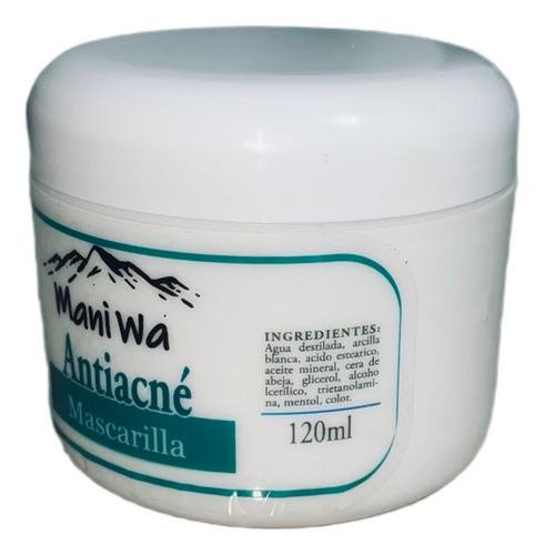 Maniwa Mascarilla Anti Acné 120 Ml Con Extracto De Miel