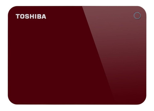 Disco duro externo Toshiba Canvio Advance HDTC940X 4TB rojo