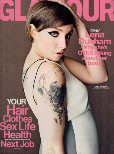 Glamour: Lena Dunham / Theo James / Pete Dimartino / Proenza