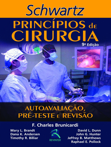 Princípios de Cirurgia: Auto Avaliação Pre Teste, de Brunicardi, F. Charles. Editora Thieme Revinter Publicações Ltda, capa mole em português, 2013