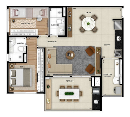 Imagem 22 de 22 de Apartamento Residencial Para Venda, Vila Guilhermina, São Paulo - Ap7310. - Ap7310-inc