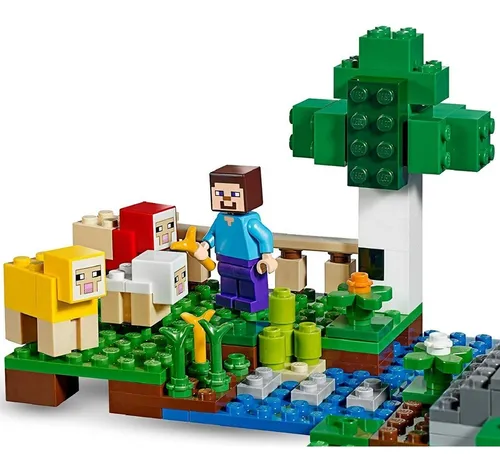 Lego Minecraft - La Granja De Lana - Art. 21153 -