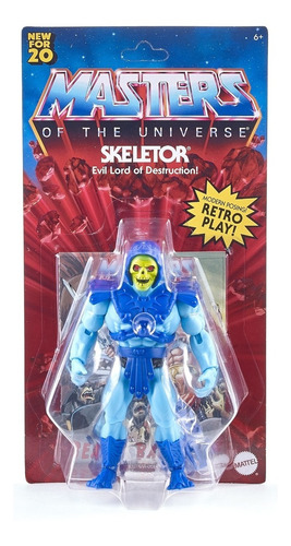 Masters Universe Skeletor Esqueleto Importado Origins 2020