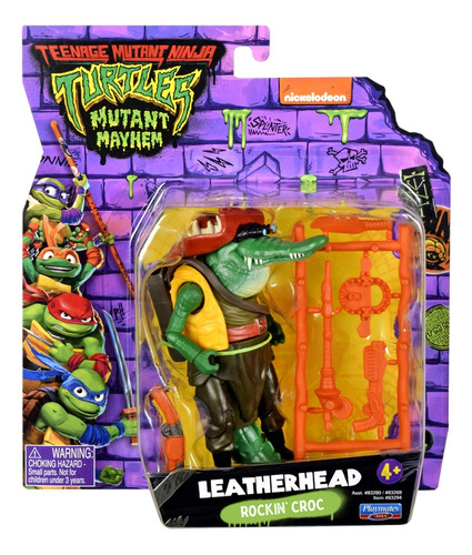 Muñeco D Colección Tortugas Ninjas Leatherhead Cocodrilo