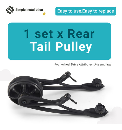 Kit De Poleas Traseras Para 1/8 Hpi Racing Savage Xl Flux Ro